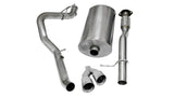 Corsa 09-13 Chevrolet Suburban 1500 5.3L V8 Polished Sport Cat-Back Exhaust 14914
