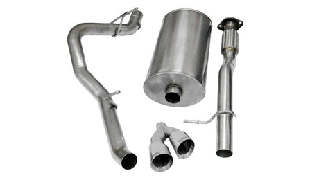 Corsa 09-13 Chevrolet Suburban 1500 5.3L V8 Polished Sport Cat-Back Exhaust 14914