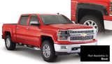 Bushwacker 16-18 Chevy Silverado 1500 Fleetside Pocket Style Flares 4pc 69.3in Bed - Black 40959-34
