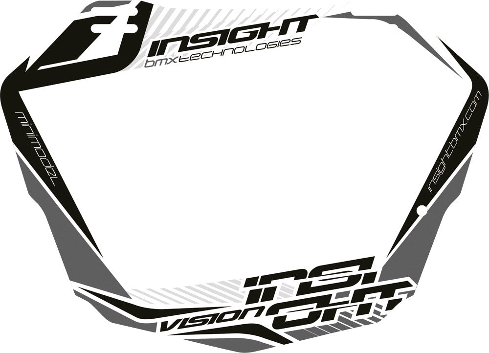 INSIGHT V2 Mini Plate Black INPLMIN2WHBK