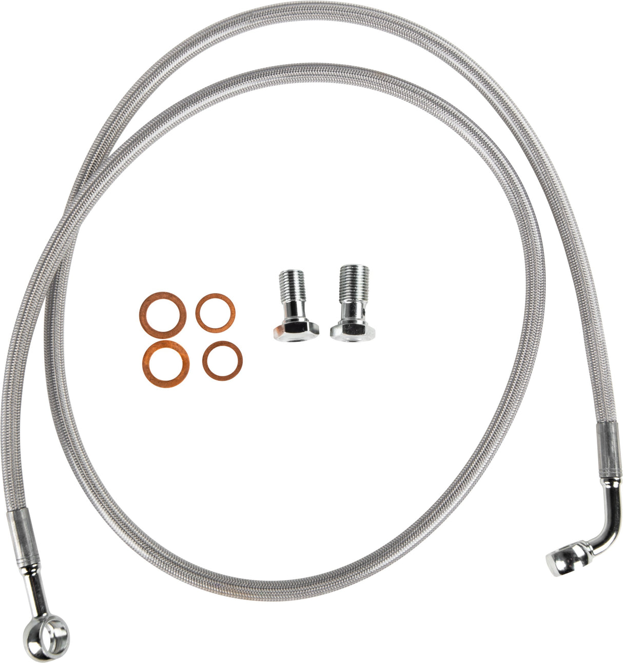 GOODRIDGE Econoline Front Single Kit Flst 09-10 Flstc 86-08 HD8209-D