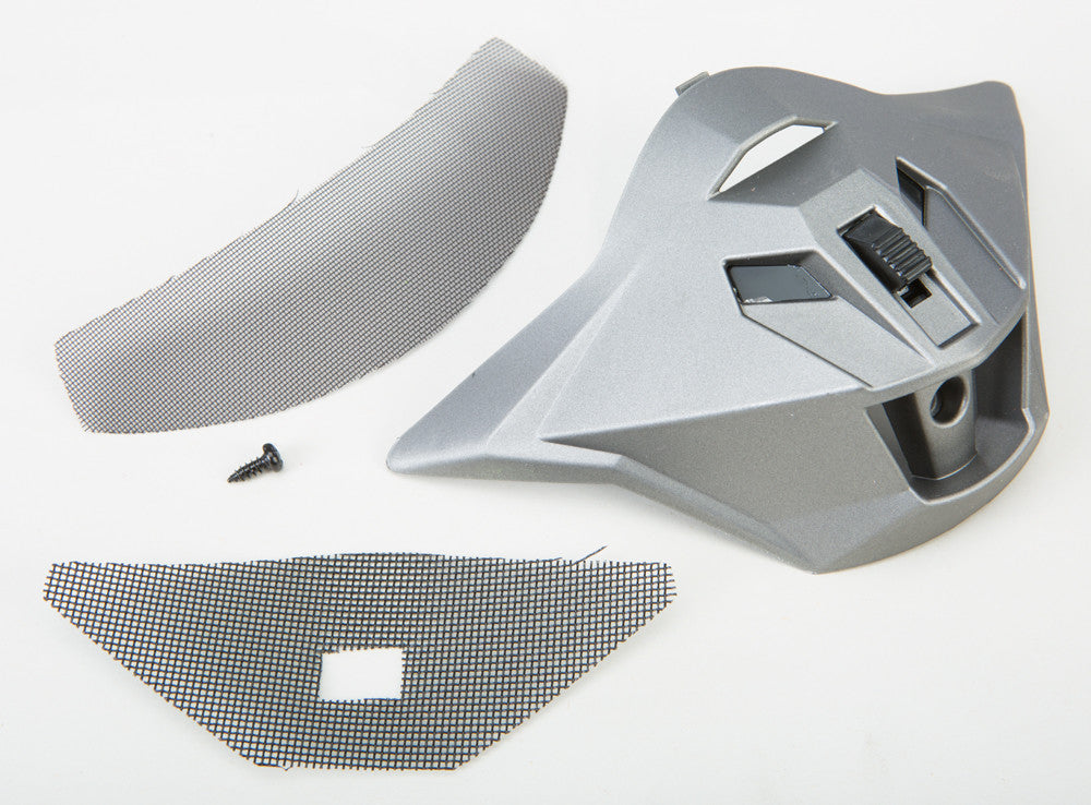 GMAX Mouth Vent Matte Titanium W/Screws/Screen Gm-11 G011074