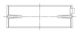 ACL Nissan RB26DETT Standard Size High Performance w/ Extra Oil Clearance Main Bearing Set 7M2428HX-STD