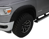 Bushwacker 19-22 Ram 1500 (Excl. Rebel/TRX) 76.3 & 67.4in Bed Pocket Style Flares 4pc Set - Black 50924-02