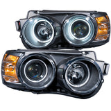 ANZO 2012-2015 Chevrolet Sonic Projector Headlights w/ Halo Black (CCFL) 121488