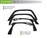 DV8 Offroad 20-21 Jeep Gladiator Fender Flare Delete Kit FDGL-03