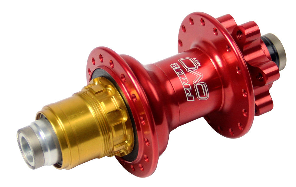 HOPE Hope Pro2 Rear Hub 32h Red Xd 12x142mm Through Axle RHPRE32RX12XD40T