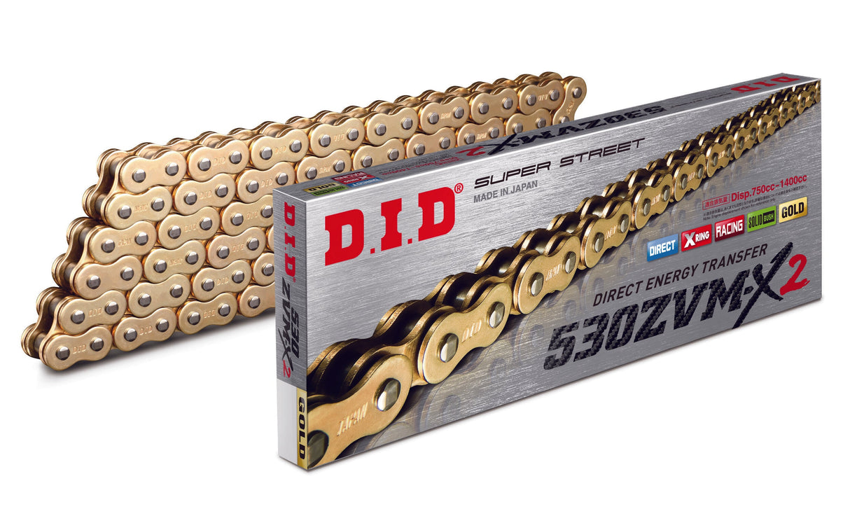 D.I.D Chain 530zvm-X2 G&g-110zb 530ZVMX2G110