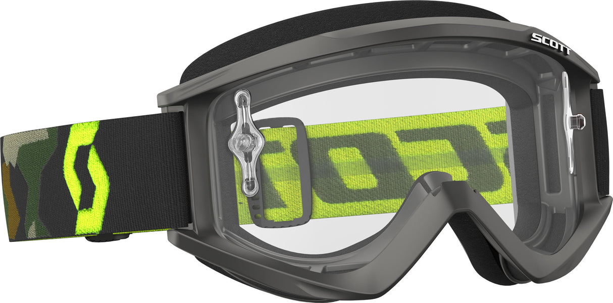 SCOTT Recoil Xi Goggle Green W/Clear Lens 246485-5409113
