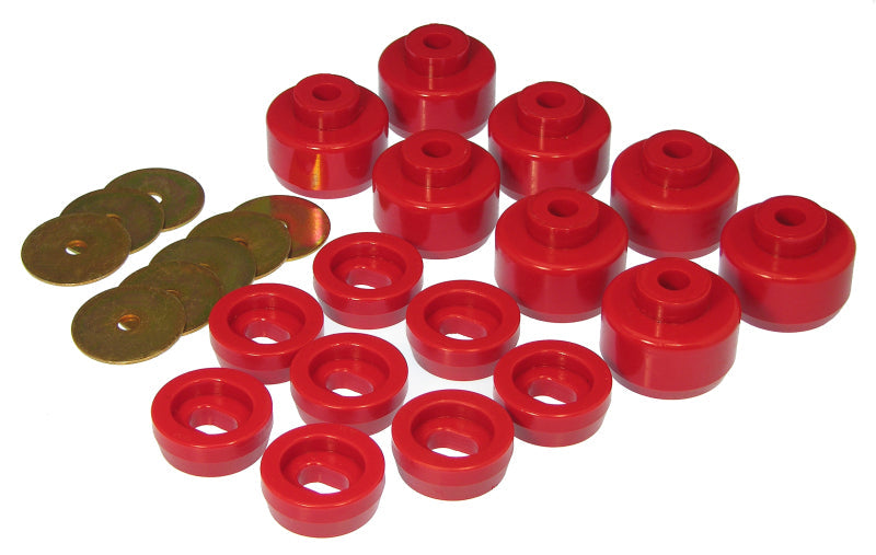 Prothane 99-07 Chevy Silverado Canadian Model Body Mount - Red 7-148