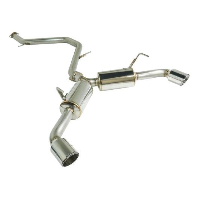 Remark 2018+ Toyota C-HR Cat-Back Remark Exhaust w/Black Chrome Tip Cover RK-C2063T-02B