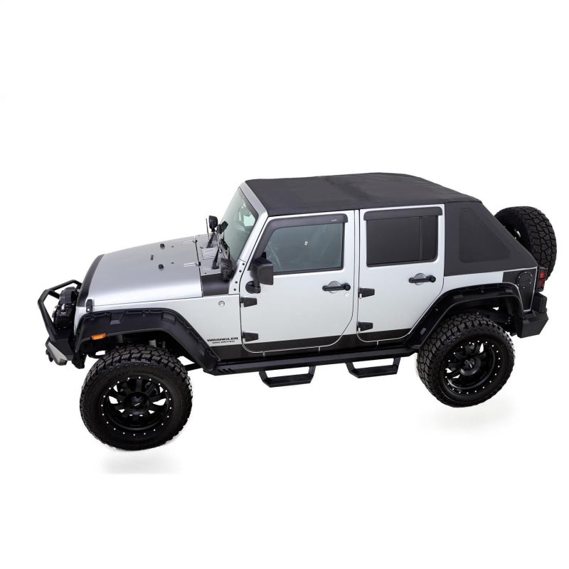 Rampage 2007-2018 Jeep Wrangler(JK) Trailview Fastback - Black Diamond (2 Door) 139935