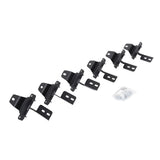 Go Rhino 18-22 Jeep Wrangler JLU 4DR Mounting Brackets (V-Series V3/RB10 Slim/RB20 Slim) - Tex. Blk 6945066