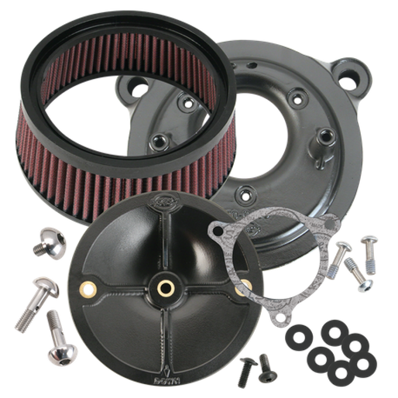 S&S Cycle 08-16 Tri-Glide & CVO Models Stealth Air Cleaner Kit w/o Cover 170-0061