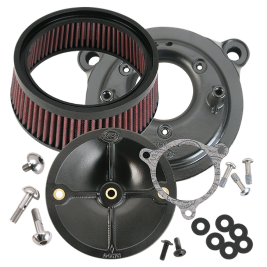 S&S Cycle 08-16 Tri-Glide & CVO Models Stealth Air Cleaner Kit w/o Cover 170-0061