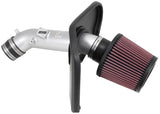 K&N 2013-14 Honda Accord 2.4L L4 69 Series Typhoon Air Intake System - Silver Cold Air Intake Kit 69-1213TS