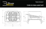 Diode Dynamics SS3 Pro Type F2 Kit ABL - Yellow SAE Fog DD7016