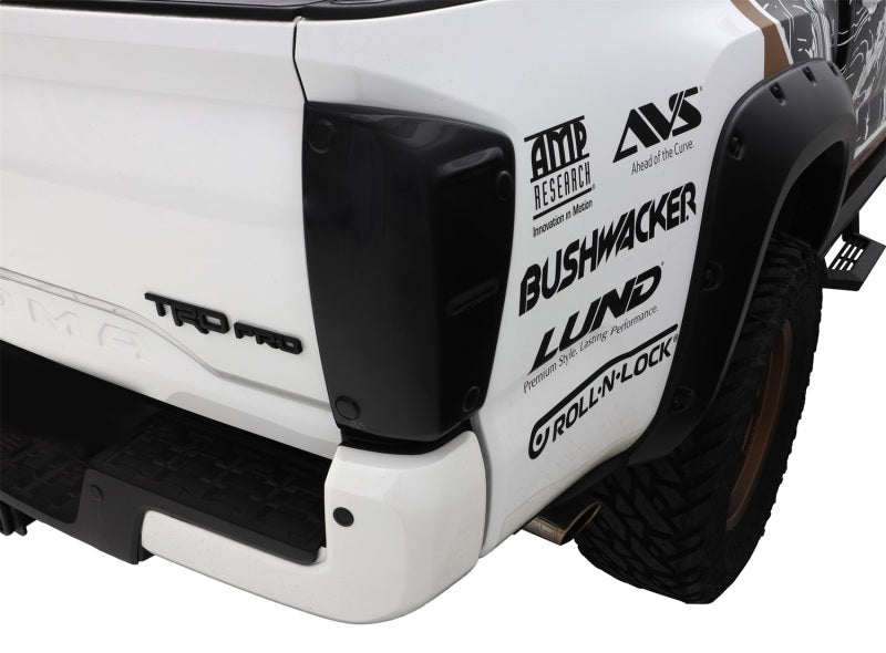 AVS 16-18 Toyota Tacoma Tail Shades Tail Light Covers - Smoke 33418