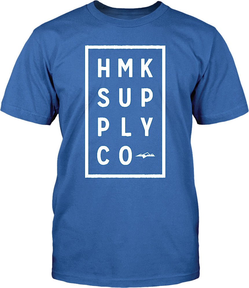 HMK Boxed Tee Blue M HM2SSTBOXBLM