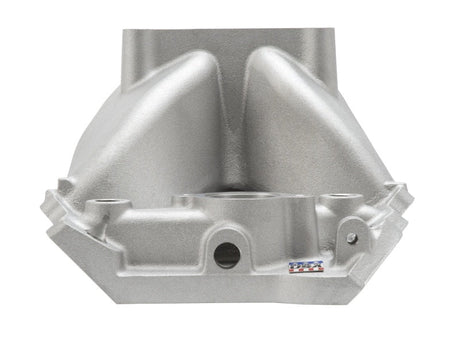 Edelbrock Manifold Chevy BB 9 8 Deck (Short) Super Victor 565 Thick Flange Rect Port Heads 2895