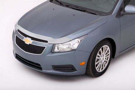 AVS 11-15 Chevy Cruze Aeroskin Low Profile Hood Shield - Chrome 622049