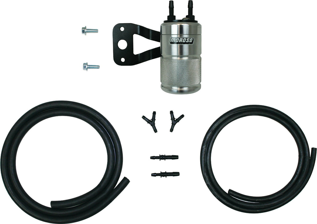 MOROSOAir Oil Separator Twin Cam W/V&h Vo2 Air Cleaner Polished85716