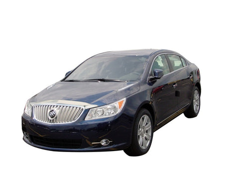 AVS 10-13 Buick Lacrosse Aeroskin Low Profile Hood Shield - Chrome 620015