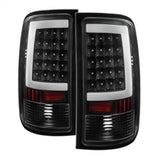 Xtune GMC Sierra 07-13 LED Tail Lights Black ALT-ON-GS07-G2-LED-BK 5081551