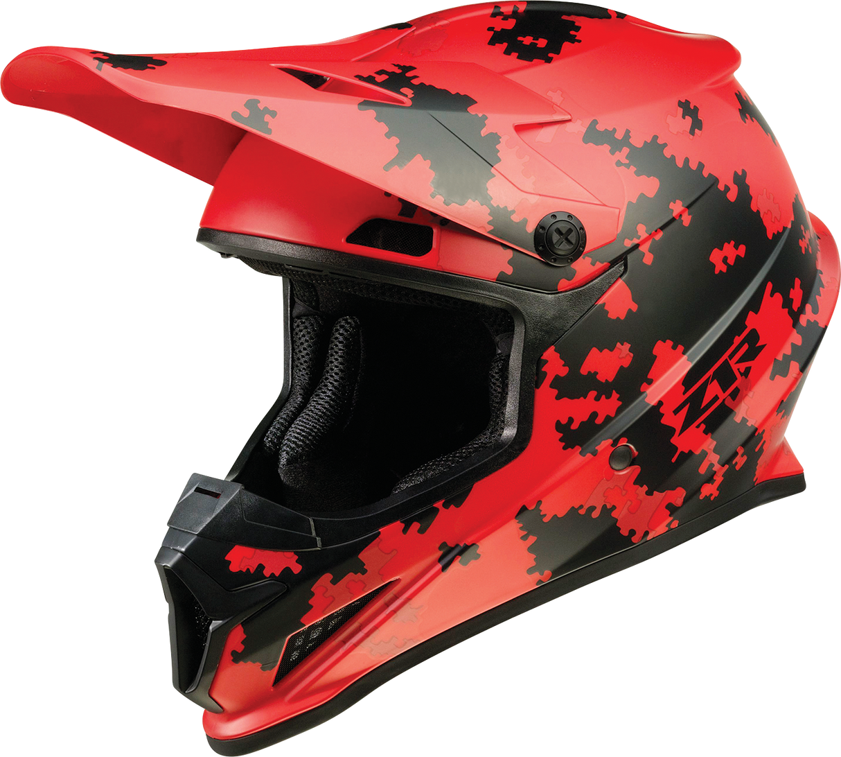 Z1R Rise Helmet - Digi Camo - Red - Small 0110-7281