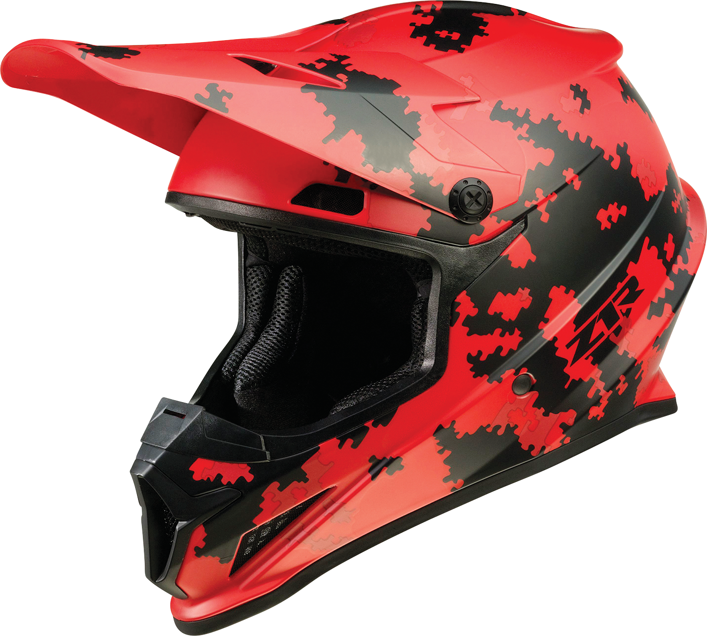 Z1R Rise Helmet - Digi Camo - Red - Small 0110-7281