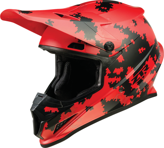 Z1R Rise Helmet - Digi Camo - Red - XS 0110-7280