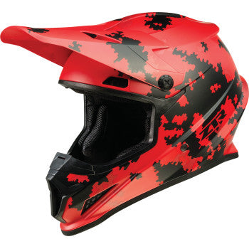 IN STOCK OPEN BOX  Z1R -  Rise Helmet - Digi Camo - Red - Small - 0110-7283