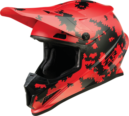 Z1R Rise Helmet - Digi Camo - Red - Medium 0110-7282