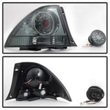 Spyder 01-03 Lexus IS300 LED Tail Lights w/Inner Trunk Lights - Smoke (ALT-YD-LIS300-LED-SET-SM) 5085054