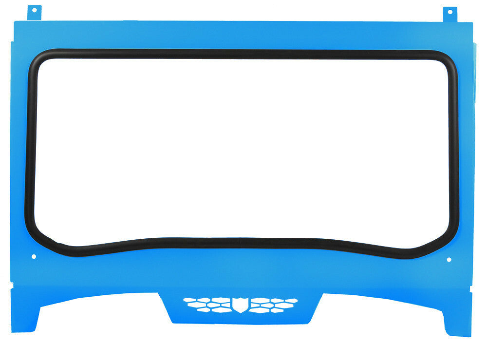 PRO ARMOR Asylum Front Windshield W/Pckt Sky Blue P187W462SB