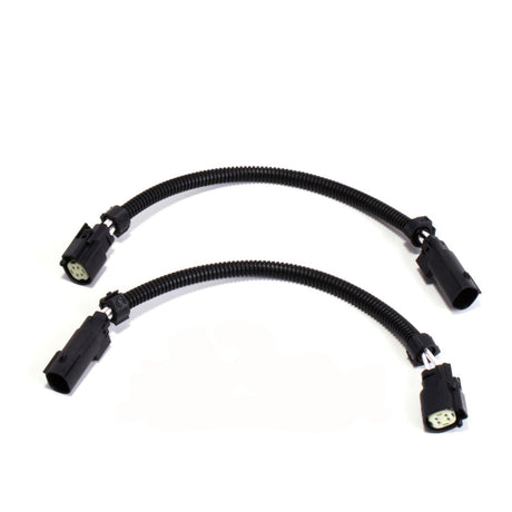 BBK 2015 Mustang GT V6 6-Pin Front O2 Sensor Wire Harness Extensions 12 (pair) 1119