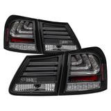 Spyder 07-11 Lexus GS 350 LED Tail Lights Black ALT-YD-LGS06-LED-BK 5082596