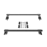 Go Rhino 15-22 Ford F-150 / 19-22 RAM 1500 / 07-21 Toyota Tundra XRS Cross Bars Kit - Tex. Blk 5935001T