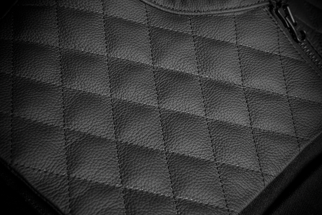 ICON Chamonix Denim Vest - Black - 2XL 2830-0556