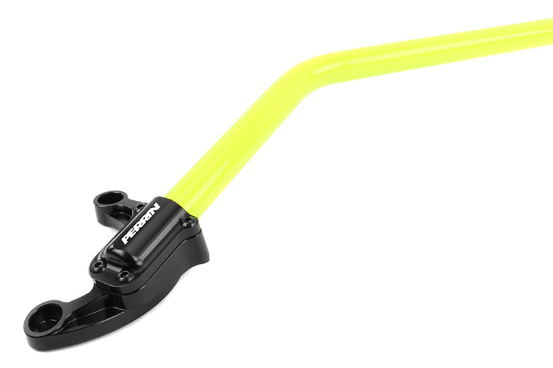 Perrin 08-16 WRX/STi Front Neon Yellow Strut Brace PSP-SUS-056NY