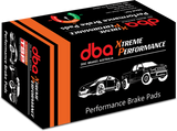 DBA 03-06 EVO / 04-09 STi / 03-07 350Z Track Edition/G35 w/ Brembo XP650 Rear Brake Pads DB1521XP