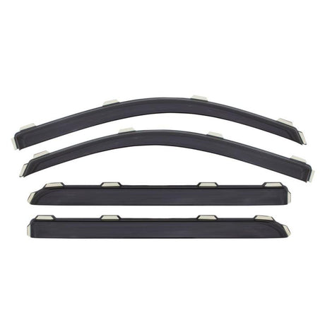 AVS 99-05 VW Jetta (MK4 Only) Ventvisor In-Channel Front & Rear Window Deflectors 4pc - Smoke 194851