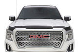AVS 19-22 GMC Sierra 1500 Aeroskin Low Profile Hood Shield - Smoke 322167