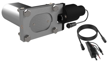 QTP Bolt-On QTEC Low Profile Oval Electric Cutout Valve QTEC33