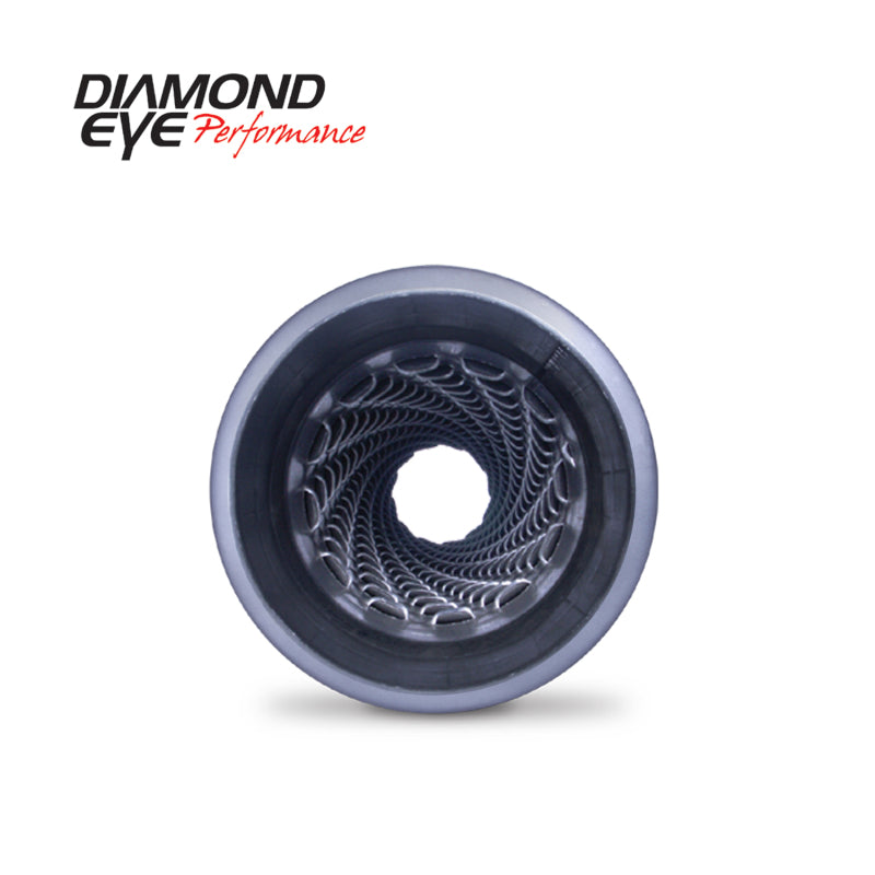 Diamond Eye RESONATOR 4in W/ ENDS (CLAMPED) AL 400405