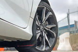 Rally Armor 16-21 Honda Civic Si Coupe Black UR Mud Flap w/ White Logo MF50-UR-BLK/WH