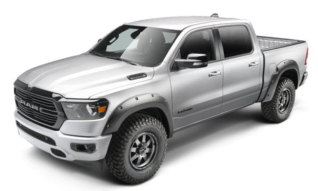 Bushwacker 19-22 Ram 1500 (Excl. Rebel/TRX) 76.3 & 67.4in Bed Pocket Style Flares 4pc Set - Black 50924-02