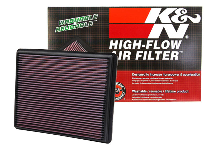 K&N 02-04 Cadillac / 99-10 Chevy/GMC Pickup / 99-01 Jeep Drop In Air Filter 33-2129