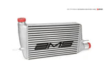 AMS Performance 08-15 Mitsubishi EVO X Front Mount Intercooler w/Modular Cast End Tanks & Logo AMS.04.09.0001-1