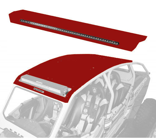PRO ARMOR Asylum Roof W/Rr Lightbar Pkt Performance Red P144R124PR